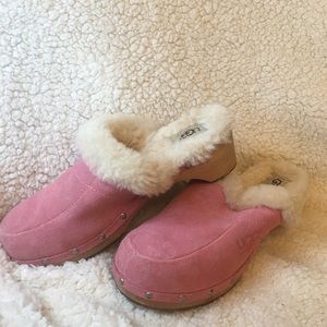 UGG pink clogs